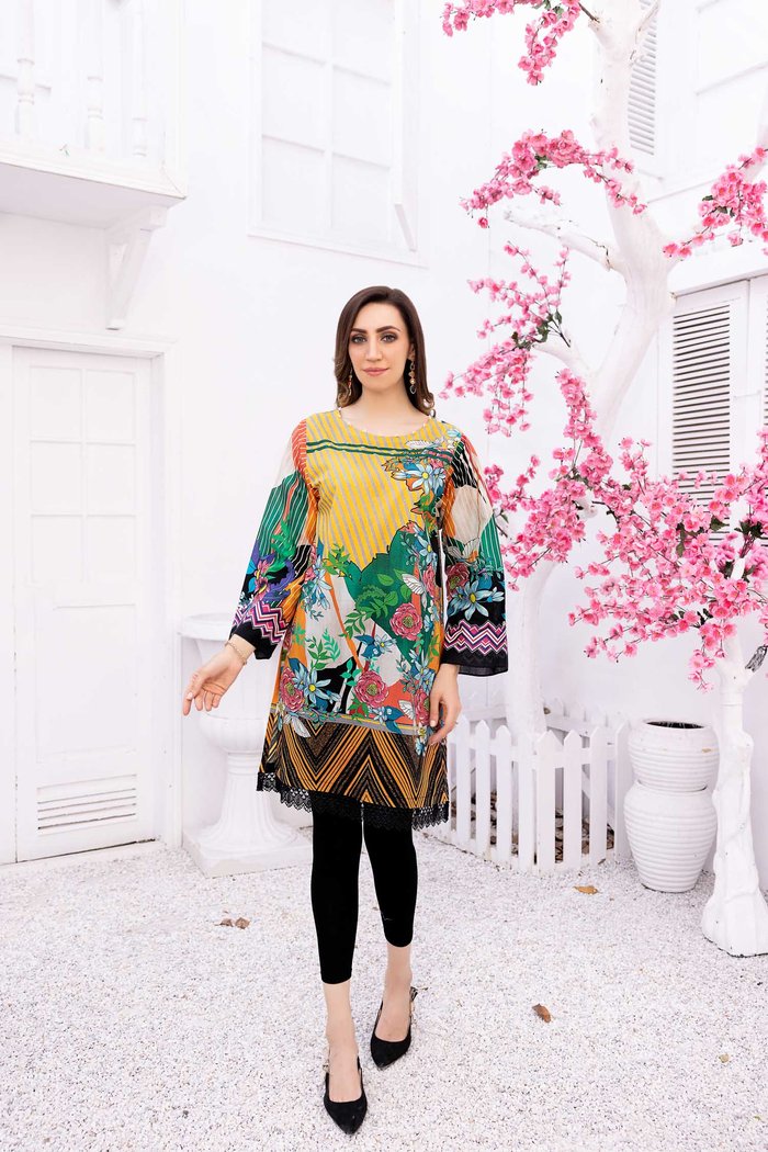 Quister - Digital Printed Stitched Lawn